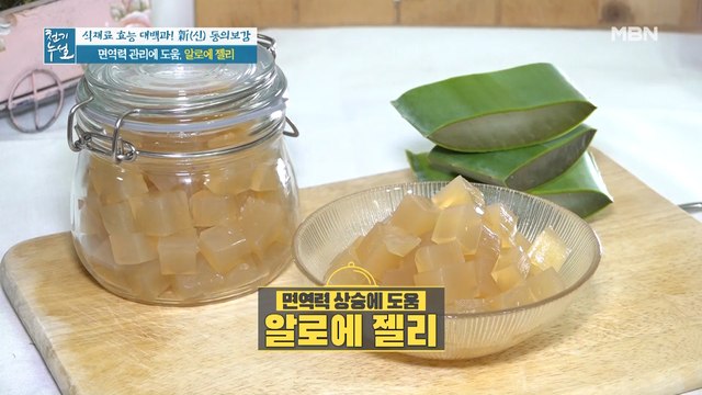 활용도 만점! 알로에 가루로 만드는 새콤상큼 영양 간식 [알로에 젤리]