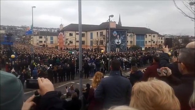 The funeral of Martin McGuinness