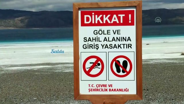 BURDUR - Salda Gölü Beyaz Adalar bölgesine ziyaretçi kısıtlaması getirilmesi sevindirdi