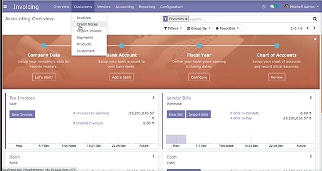 Import Invoice With or Without Payments From xls or csv file | Odoo Apps Features