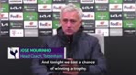 Download Video: Spurs must have a change of attitude to win silverware - Mourinho