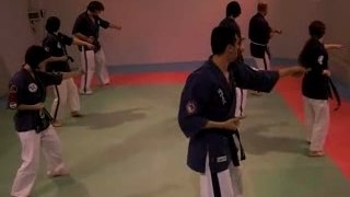 Pinan Nidan avec sons et positions directionnels (Kiai-Jitsu