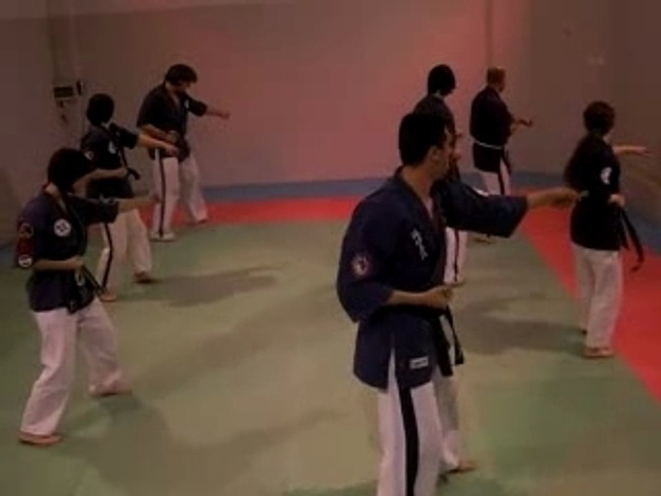 Pinan Nidan avec sons et positions directionnels (Kiai-Jitsu
