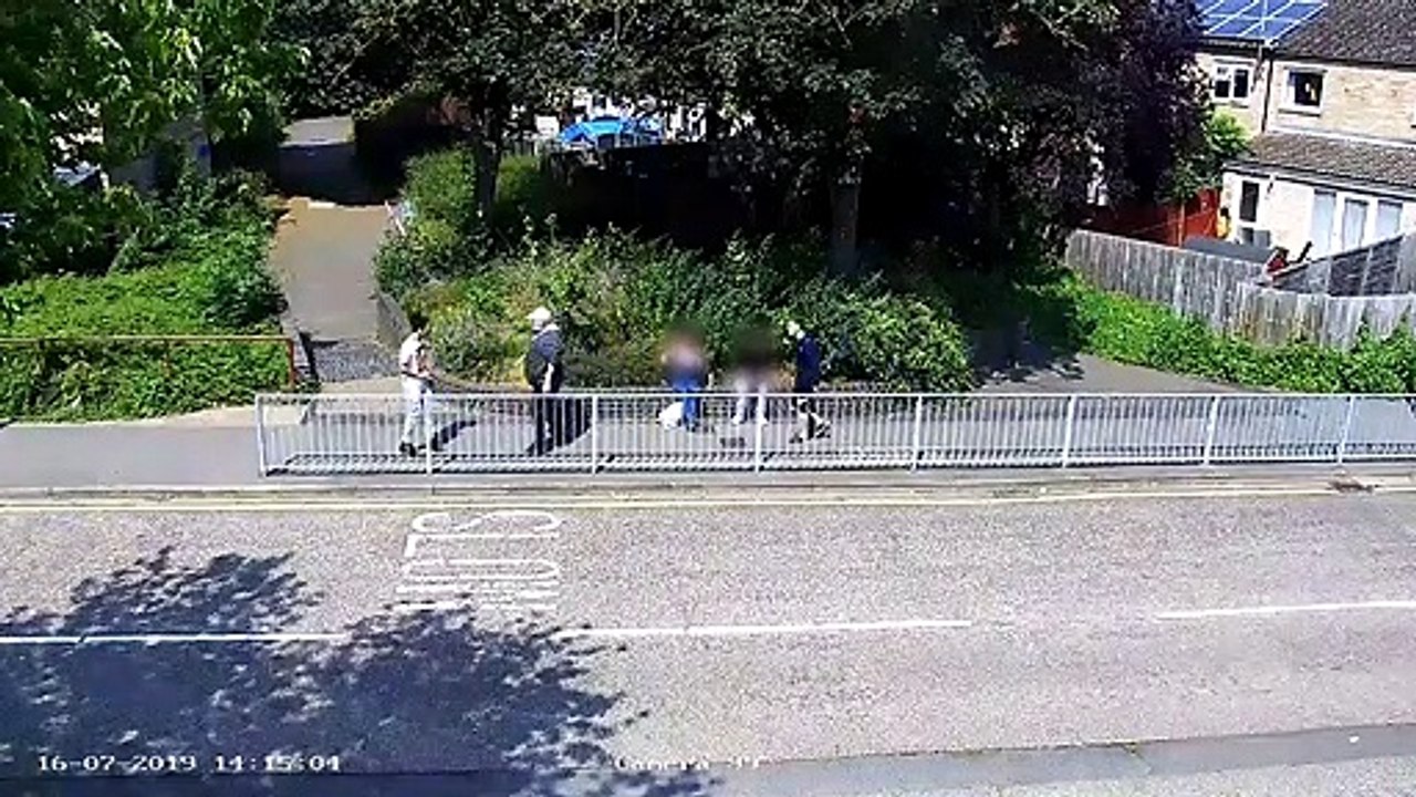 Peterborough stabbing caught on CCTV