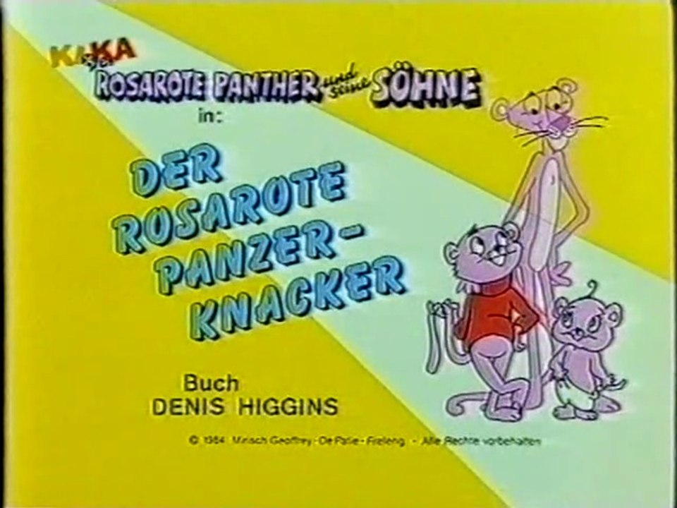 Der rosarote Panther und seine Söhne - 04. a) Unheimliche Begegnung der rosaroten Art / 03. b) Der rosarote Panzerknacker