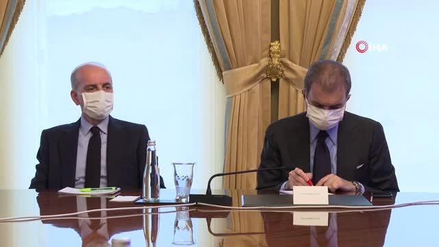 Cumhurbaşkanı Erdoğan, Avrupa Komisyonu Başkanı Ursula von der Leyen ve Avrupa Konseyi Başkanı Charles Michel ile görüştü