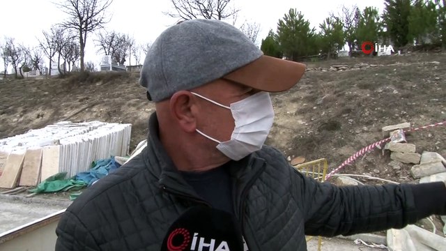 Safranbolu mezarlığındaki kaçak kazı iddiaları