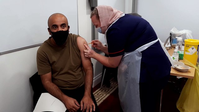 Covid vaccines were deliver at Doncasters' first pop-up vaccination centre