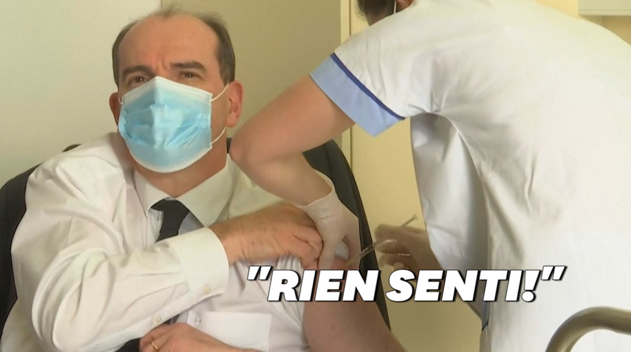 Covid: Jean Castex vacciné avec AstraZeneca pour l'exemple