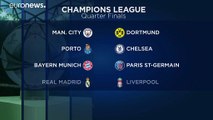 Champions League: Bayern im Viertelfinale gegen PSG, Dortmund trifft auf Manchester