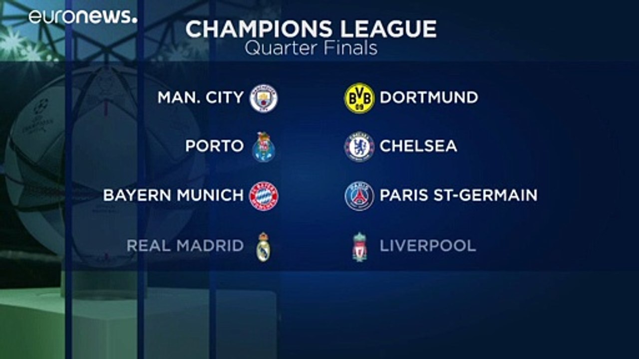 Champions League: Bayern im Viertelfinale gegen PSG, Dortmund trifft auf Manchester