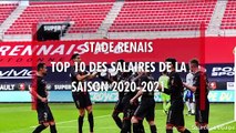 Stade Rennais : Top 10 des salaires de la saison 2020 / 2021