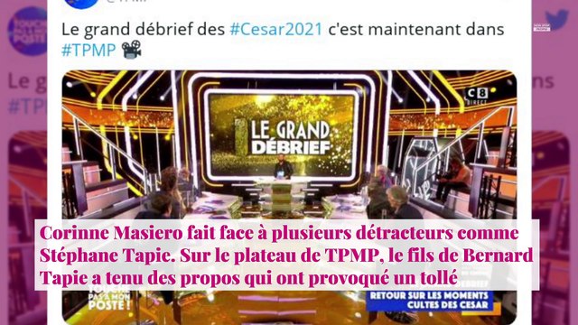 Corinne Masiero : son tacle en réponse au dérapage de Stéphane Tapie