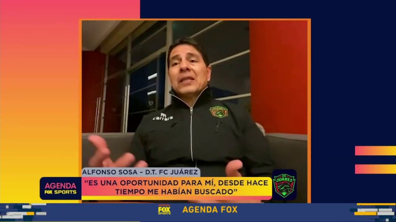 Alfonso Sosa en EXCLUSIVA: Agenda FS