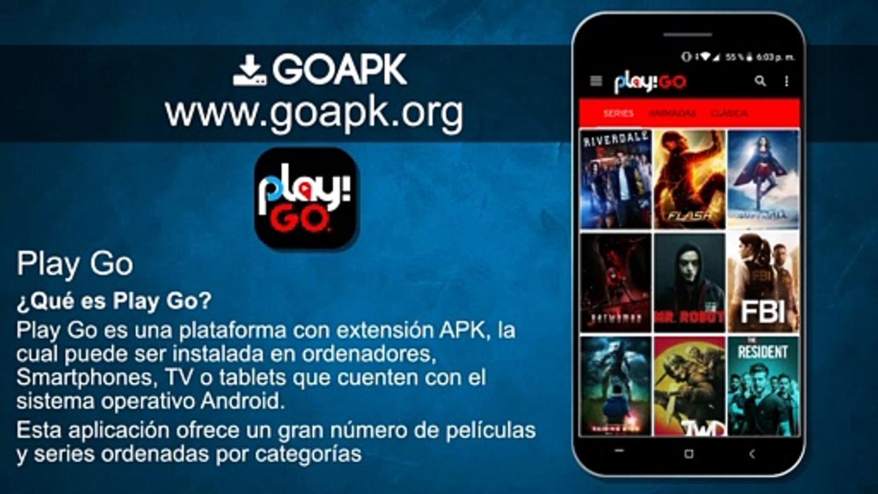 Descargar apk play go para Android