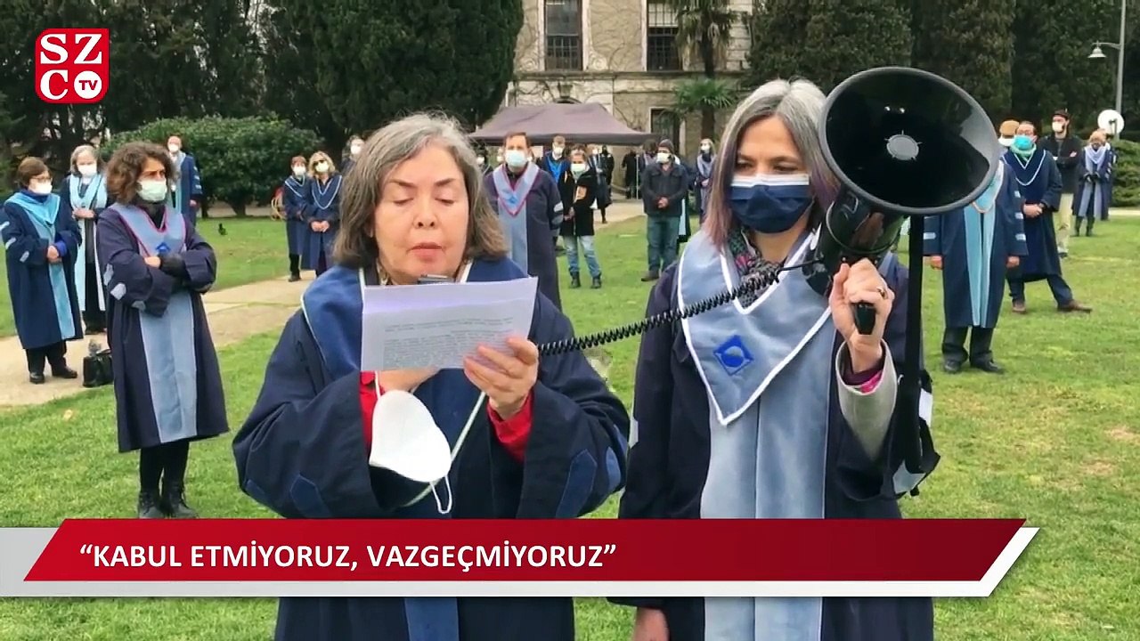 Boğaziçili akademisyenler: Yeni döneme de abluka atlında başladık, kuşatma derhal kaldırılsın