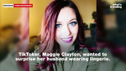 TikToker Poses for Husband in Lingerie but her father in law walks in