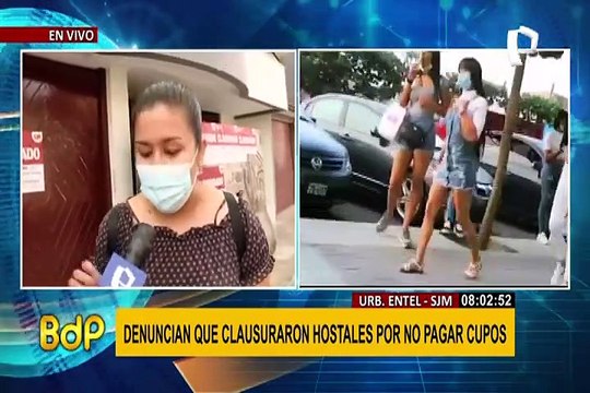 SJM: dueños de hostales aseguran que municipalidad les dio licencias para sus negocios