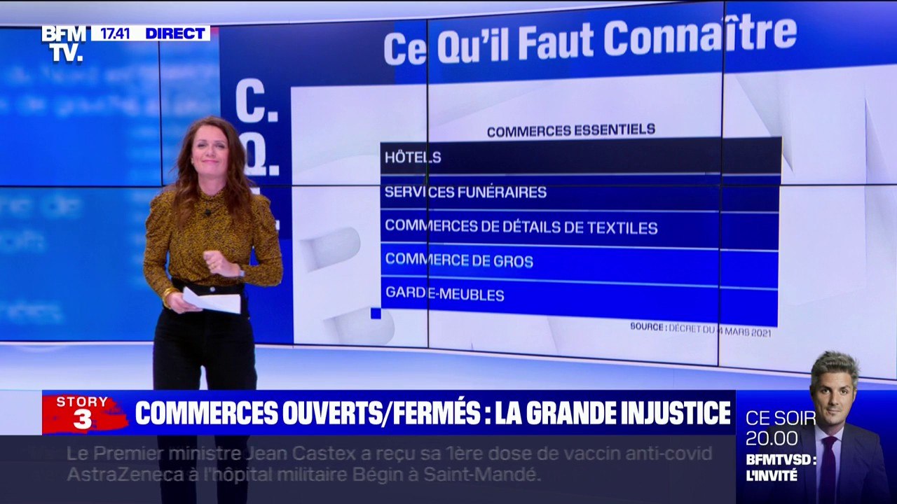 Confinement: la listes des commerces classés comme "essentiels"