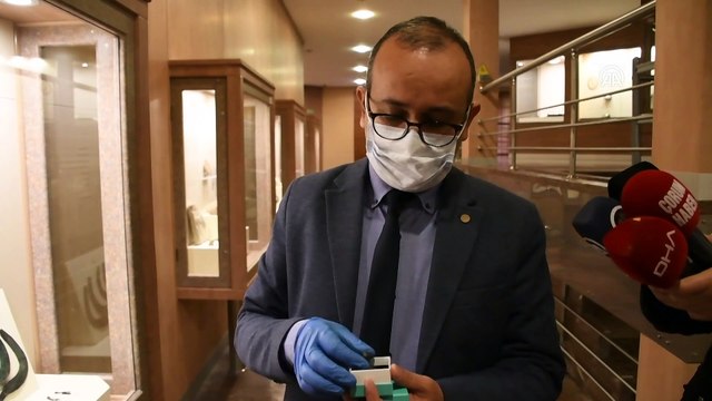 ÇORUM - Tarlada bulunan 3 bin 500 yıllık Hitit mührü Çorum Müzesinde sergilenecek