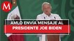 AMLO agradece a Biden por envío de vacunas anticovid a México