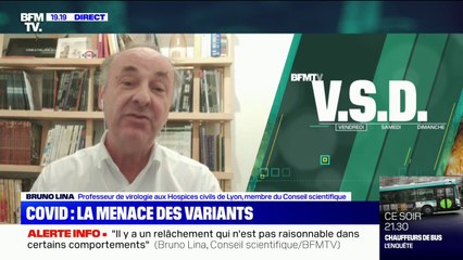 Pour Bruno Lina, la question de l'allègement des restrictions pour les zones les moins touchées "ne se pose pas pour l'instant"