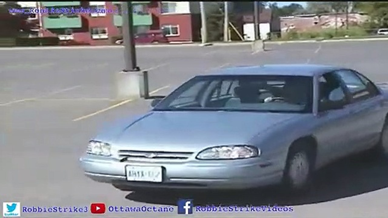 Driving over a Tim Hortins Coffee Cup