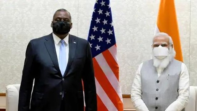 WATCH: PM Modi meets US Defence Secretary Lloyd Austin