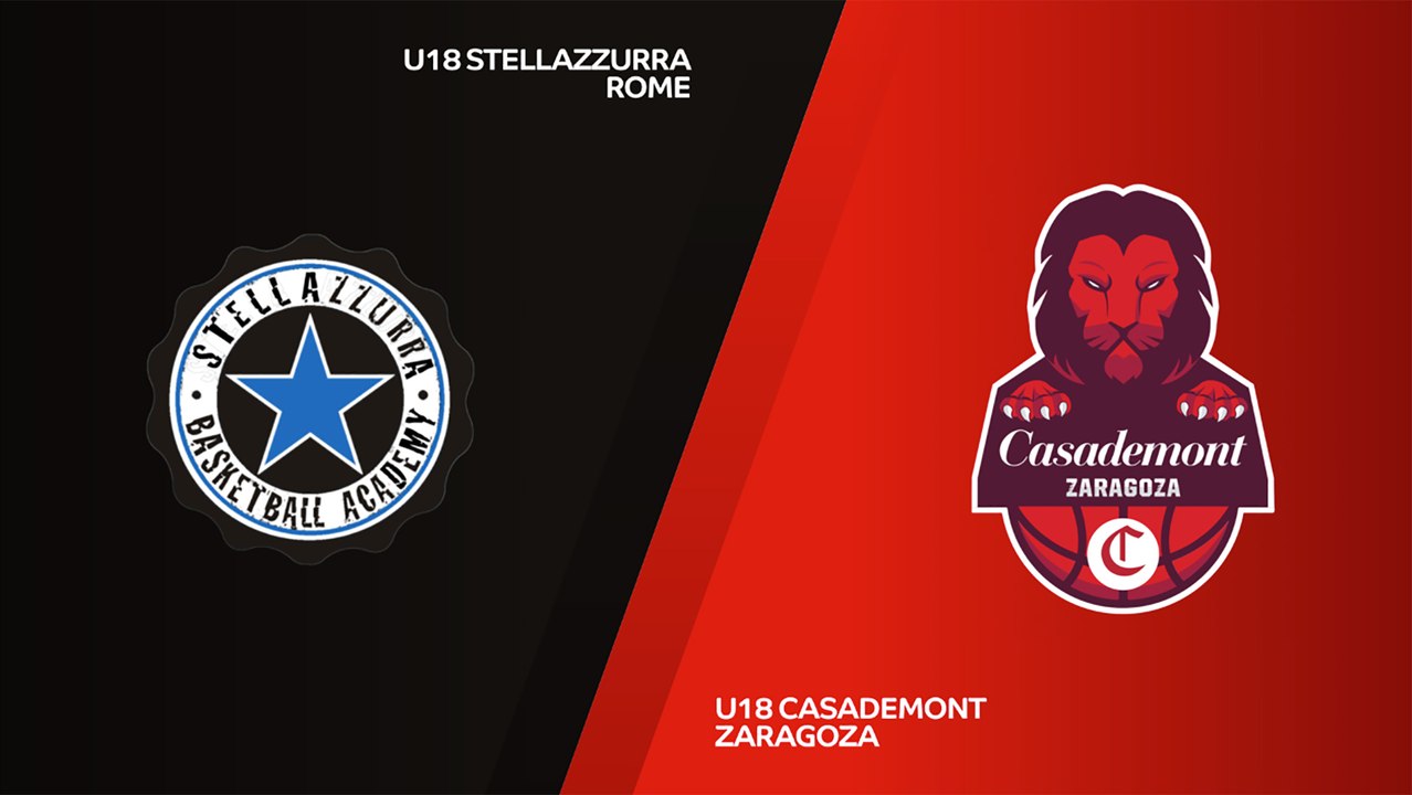 EB ANGT Istanbul, Round 2 Highlights: U18 Stella Azzurra Rome - U18 Casademont Zaragoza
