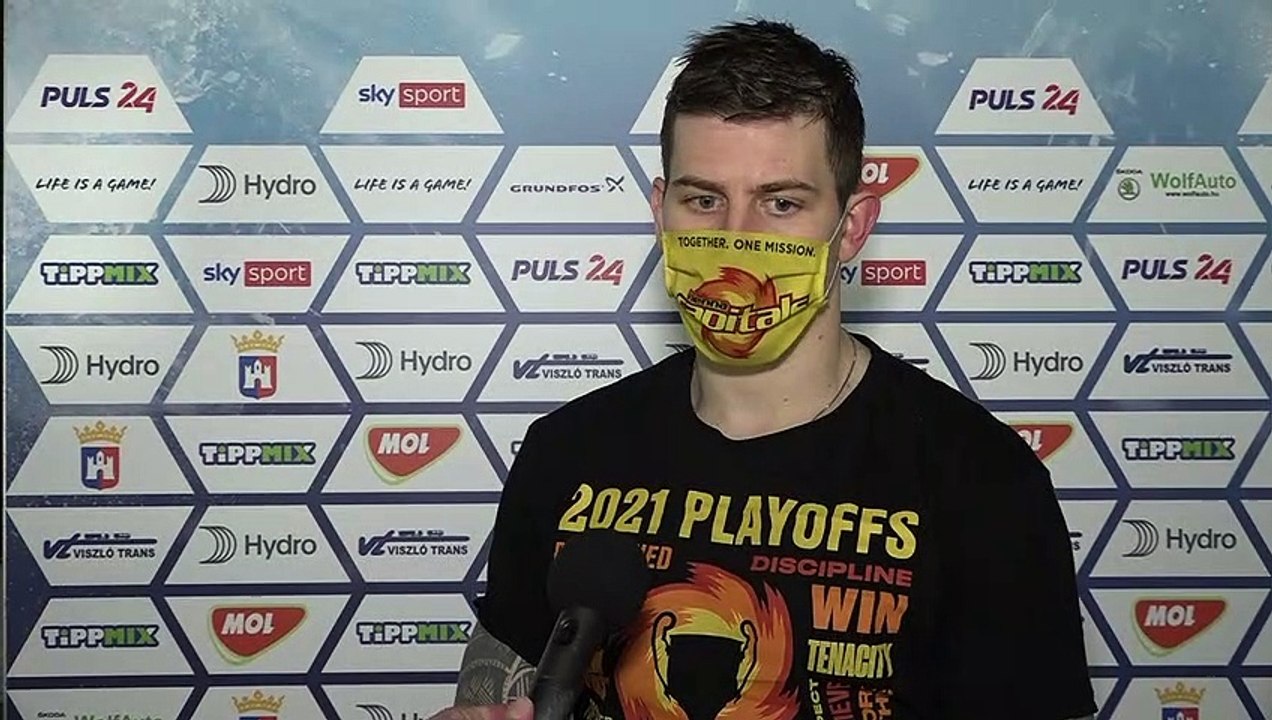 Mario Fischer nach dem Sieg in Fehervar