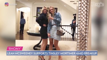 Leah McSweeney Supports Friend Tinsley Mortimer with Sex and the City Meme After Breakup