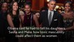 Barack Obama Opened Up About Explaining Toxic Masculinity to Sasha and Malia