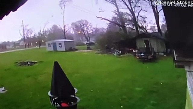 Sign Shop Ripped Apart by Tornado