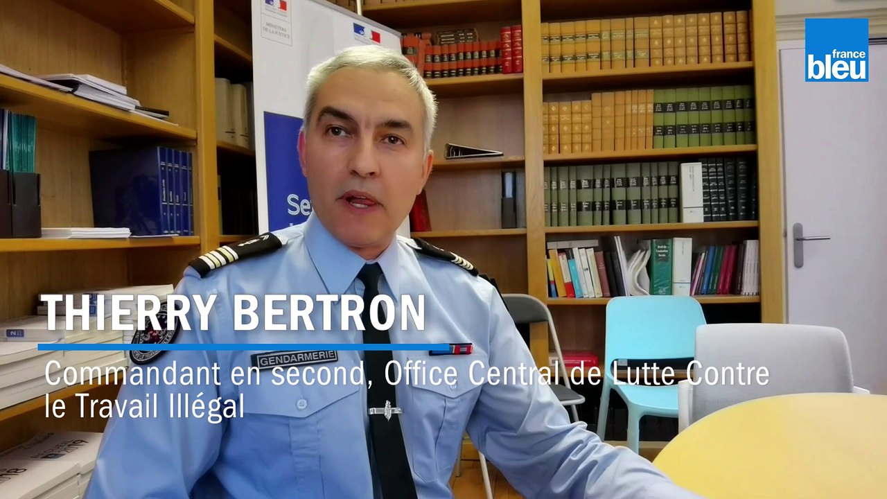 Travail dissimule dans le transport, Thierry Bertron