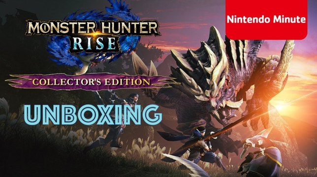 Monster Hunter Rise: Unboxing de la Edición Coleccionista