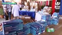 OPS entrega 400 mil mascarillas quirúrgicas al personal de salud de Nicaragua