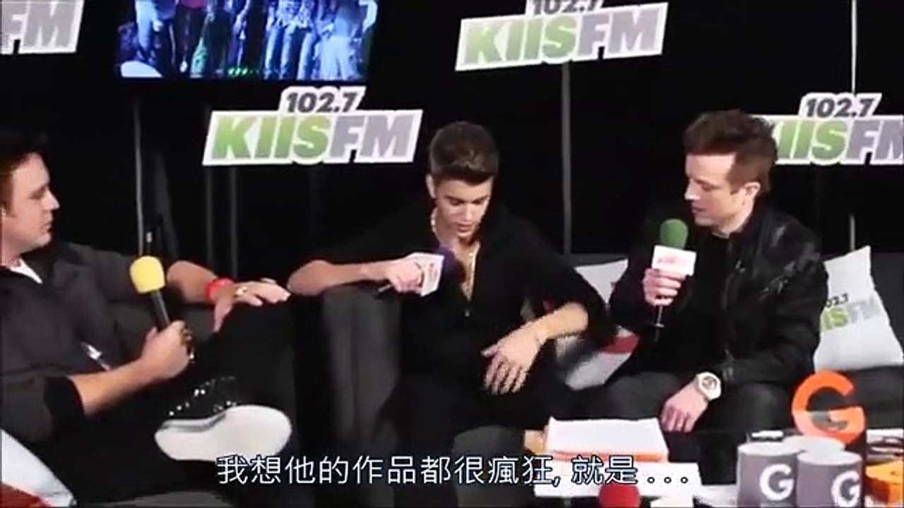 【字幕】Justin Bieber Interview at Jingle ball 2012.12