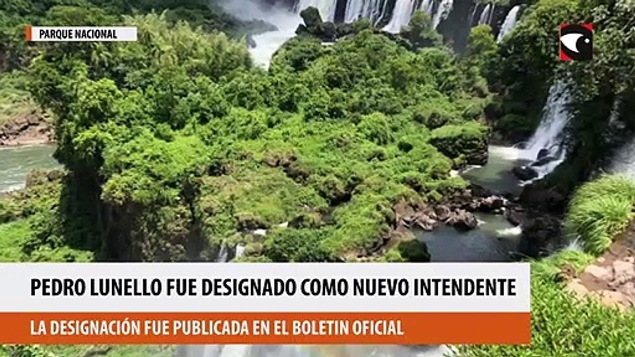 Pedro Lunello fue oficialmente designado como el nuevo intendente del Parque Nacional Iguazú