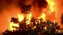 Massive fire breaks out at printing factory in Ahmedabad