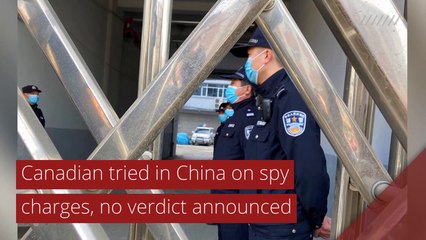Canadian tried in China on spy charges, no verdict announced, and other top stories in international news from March 20, 2021.