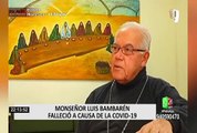 Monseñor Bambarén falleció a los 93 años por COVID-19