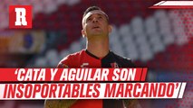 Milton Caraglio: 'Cata Domínguez y Pablo Aguilar son insoportables marcando'