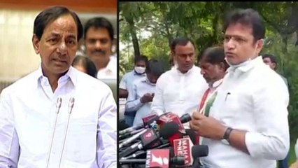 Telangana Assembly Session : కాంగ్రెస్ సభ్యుల వాక్ అవుట్, సీఎం పై విమర్శలు