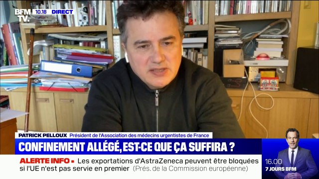Patrick Pelloux: Il faut espérer une vaccination massive pour sortir de cette logique de confinement