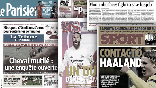 Le tirage des quarts de finale de la Ligue des champions enflamme la presse européenne, Tottenham a trouvé le remplaçant de José Mourinho