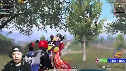 Nepali Streamer vs Bangladeshi NahidxYT | Kaji Gaming | Pubg Mobile