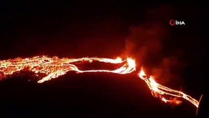 - İzlanda'da Fagradals Yanardağı faaliyete geçti