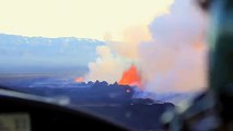 Les images magnifiques de ce volcan entré en éruption hier à une quarantaine de kilomètres de la capitale islandaise Reykjavik - Vidéo
