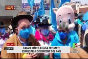 Elecciones 2021: Rafael López Aliaga promete expulsar a Odebrecht de llegar a la presidencia