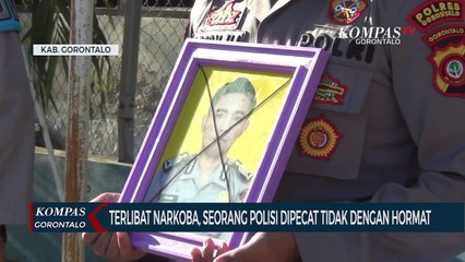 Terlibat Kasus Narkoba,Seorang Anggota Polisi Dipecat Tidak Dengan Hormat